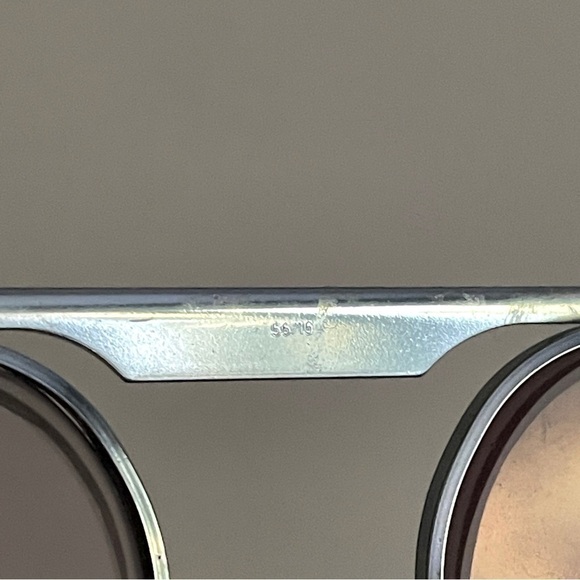 Vintage Silhouette Rectangular Aviator Glasses Frames - 56mm, Unisex - Picture 7 of 9